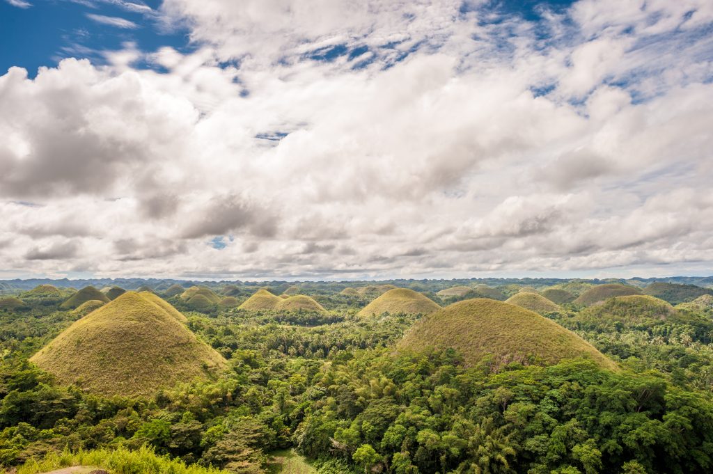 Chocolate hills, Bohol Philippines