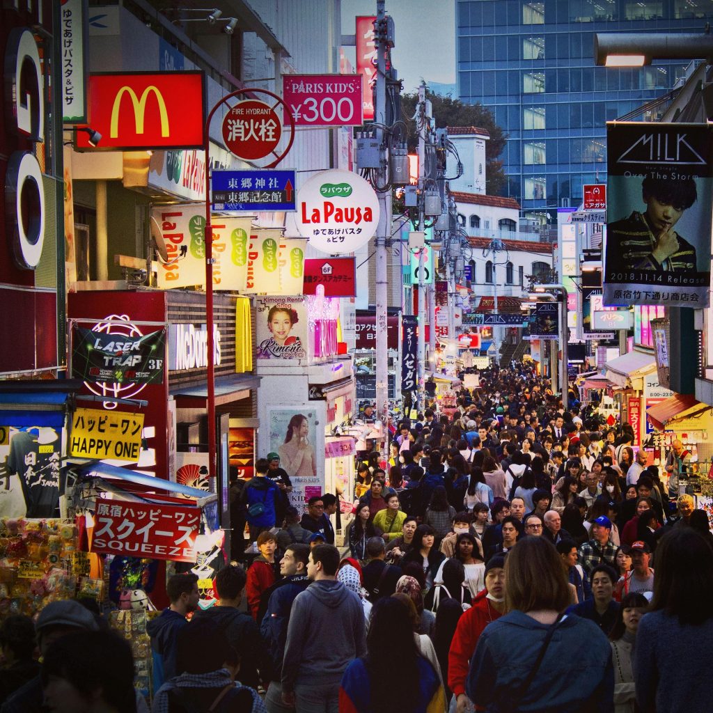 Takeshita Street in Harajuku