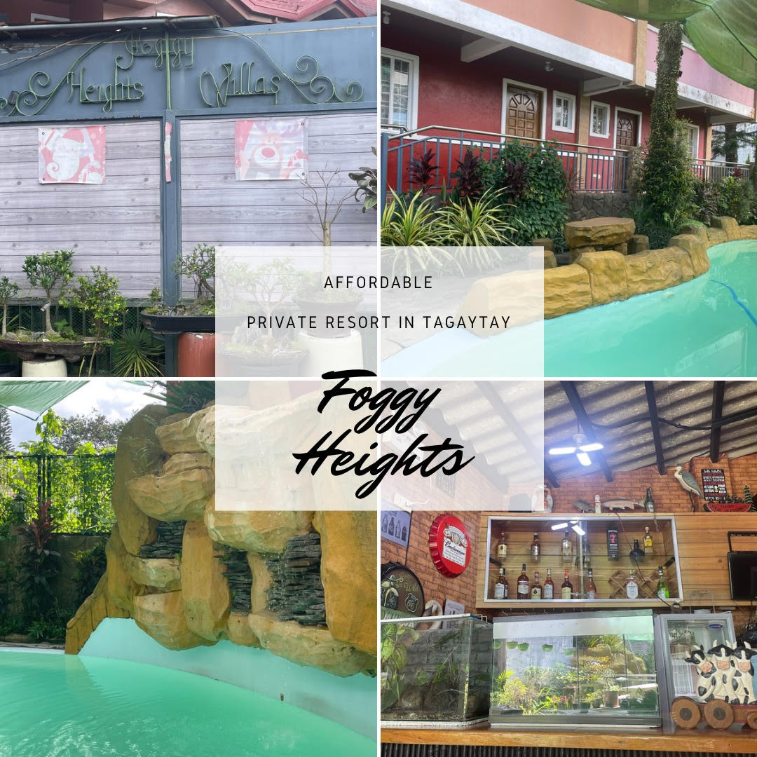 6,500 Pesos Private Pool in Tagaytay: Foggy Heights Resort