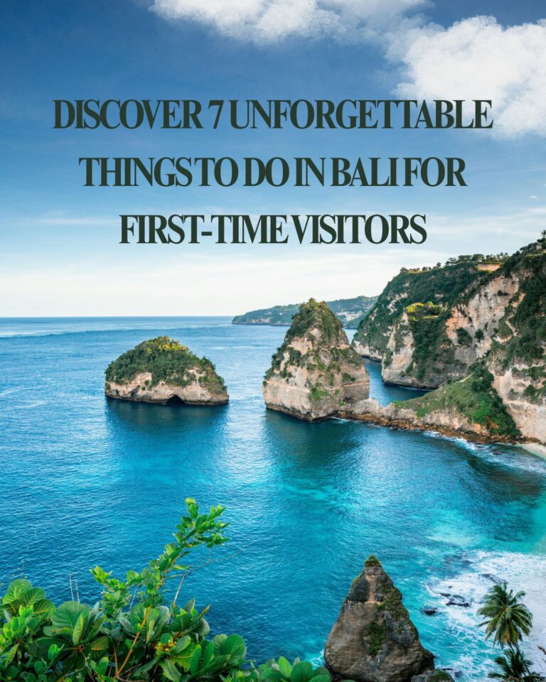 7 Must-Do Experiences for First-Time Visitors in Bali
